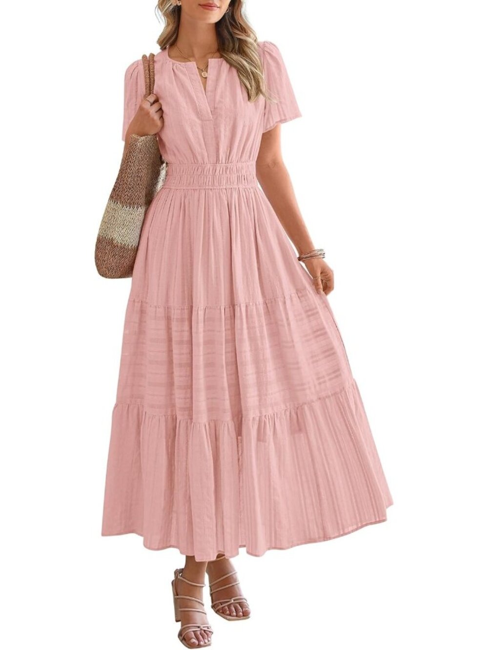 Summer Casual Maxi Dress for Women - Trendy, Lightweight, Perfect for Any